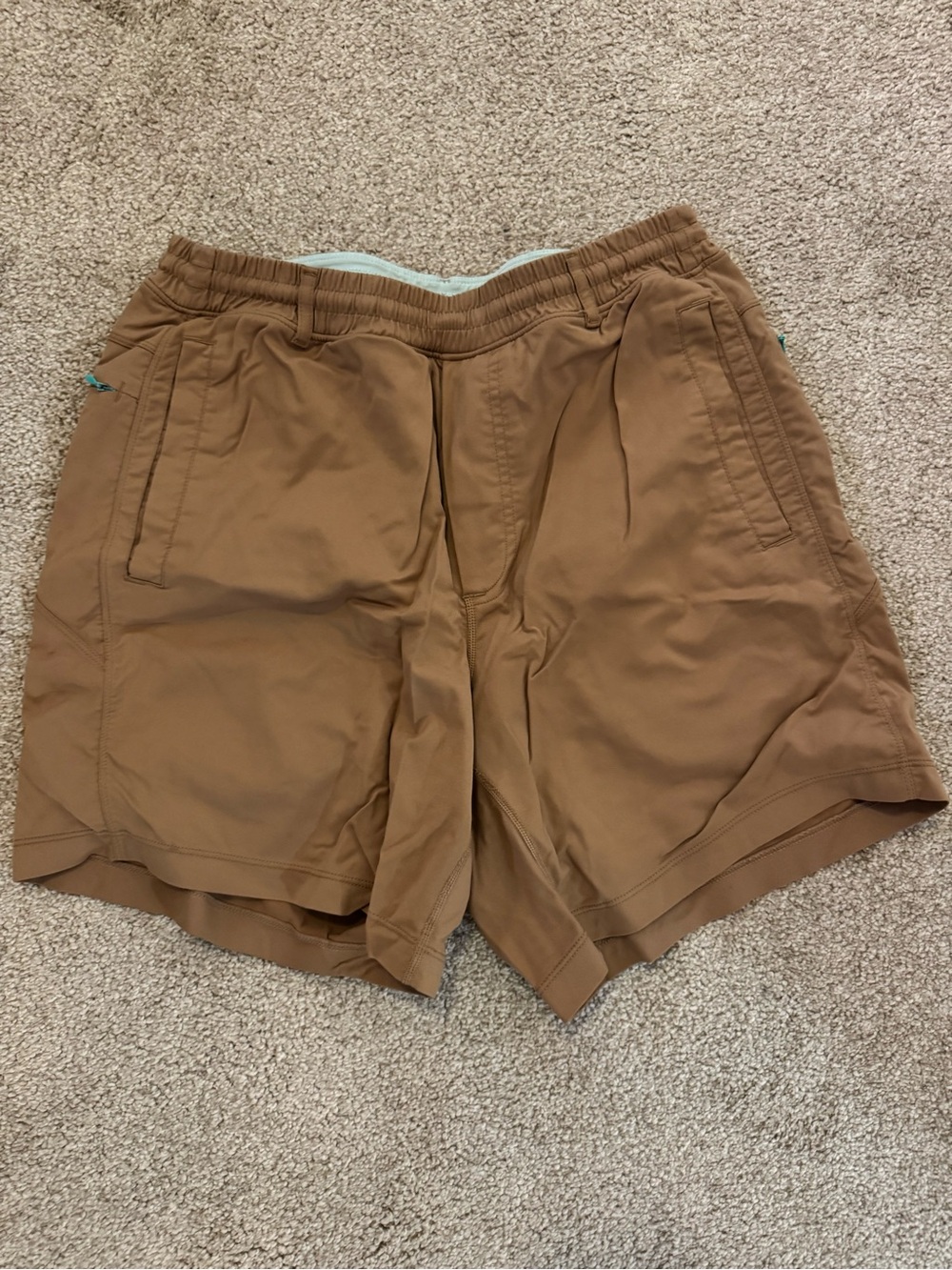 Birddogs Men's Tan Athletic Shorts - Performance Everyday